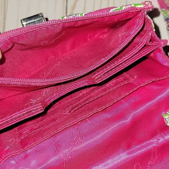 Vera Bradley Pink Floral Wristlet Wallet - Picture 4 of 7